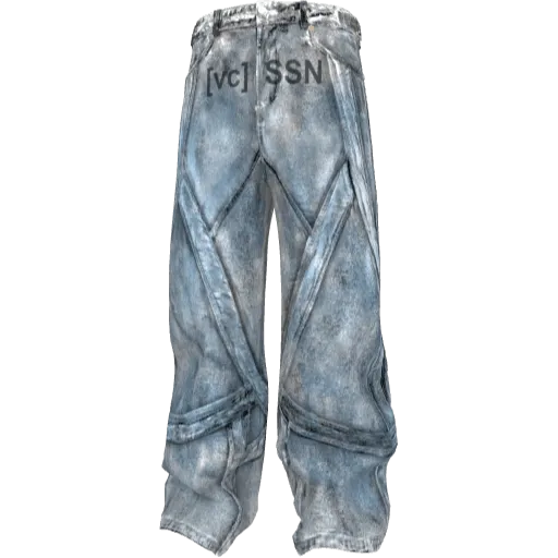 Синие джинсы SSN