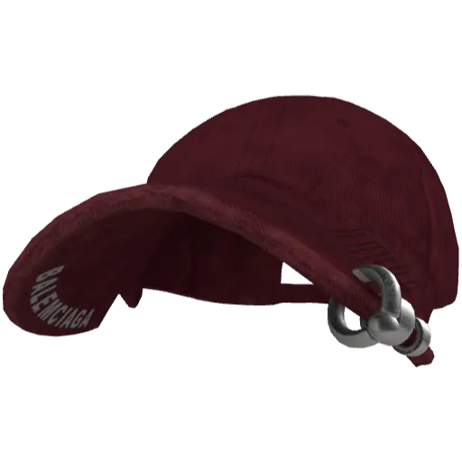 Красная кепка Balemciaga