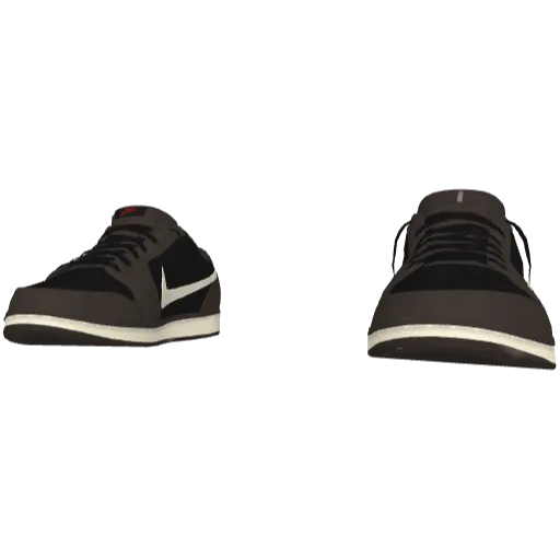 Бежево-коричневые кроссовки Nice Reverse Swoosh (Luminoforo)