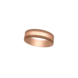 Бронзовое обручальное кольцо