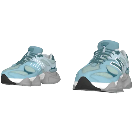 Голубые кроссовки NB