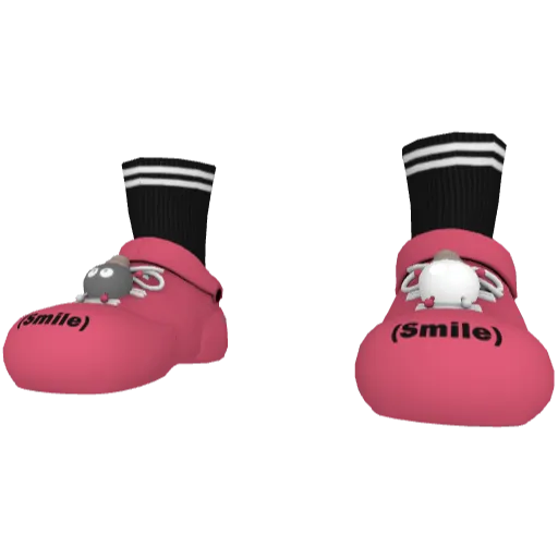 Розовые тапочки Smile