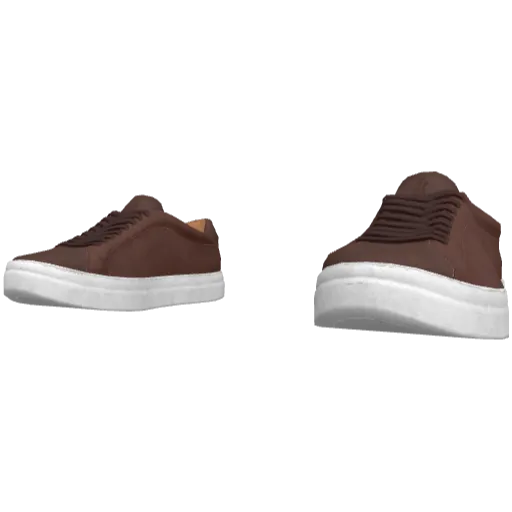 Коричневые классические кеды