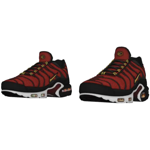 Кроссовки Nike TN - Черно-красный (12)