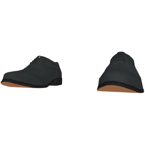 Серые строгие туфли