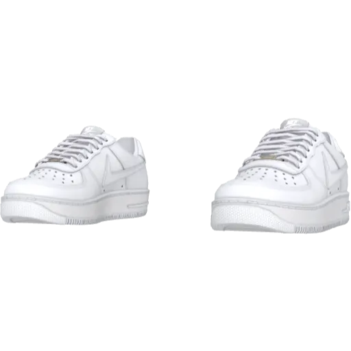 Белые кроссовки Nice Flow Force 1 