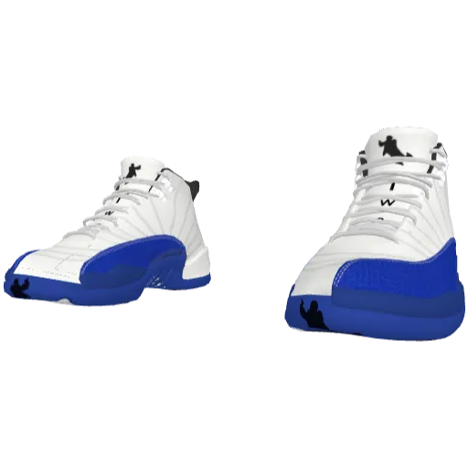 Синие высокие кроссовки Flow