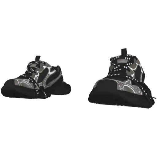 Черные кроссовки Balemciaga