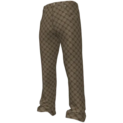 Бежевые штаны Guchi