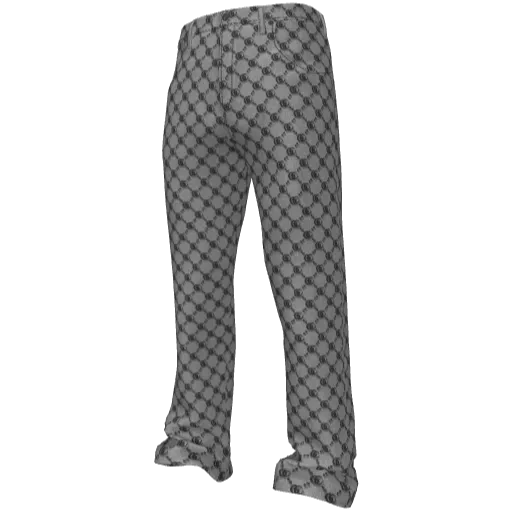 Белые штаны Guchi