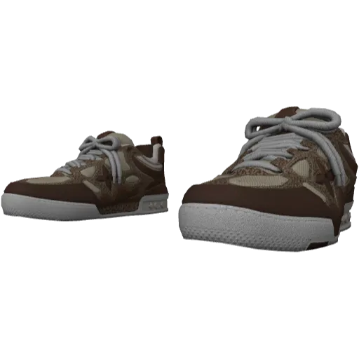 Коричневые кеды LA