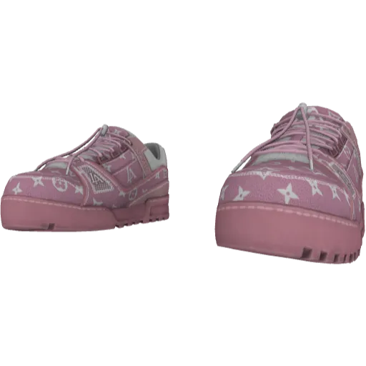 Розовые кроссовки LA