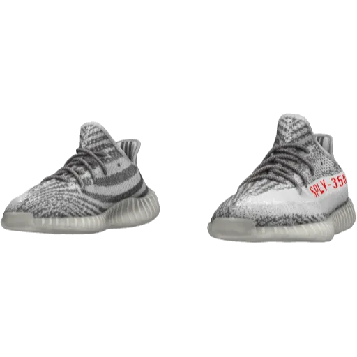 Белые кроссовки Adibas Ez Boost 350