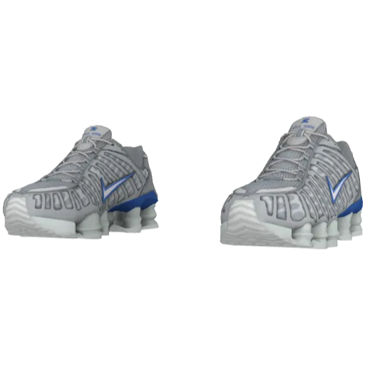 Серо-синие кроссовки Nice Shoks