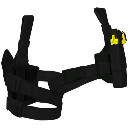 Чёрная кобура с желтым Tazer