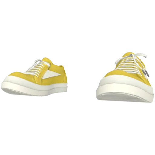 Желтые кеды Rick Onens Low