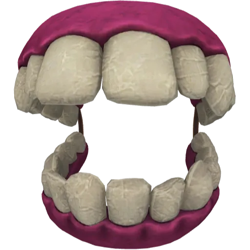 Розовые челюсти