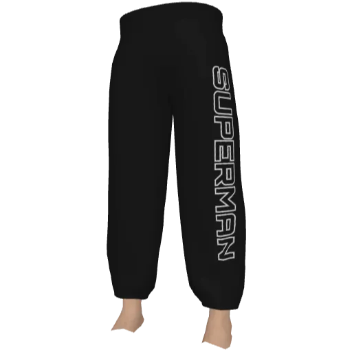 Черные штаны Superman