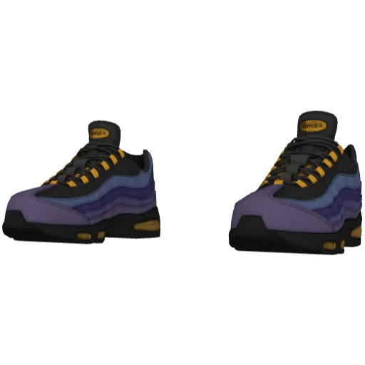 Фиолетовые кроссовки Nice Flow Max 95