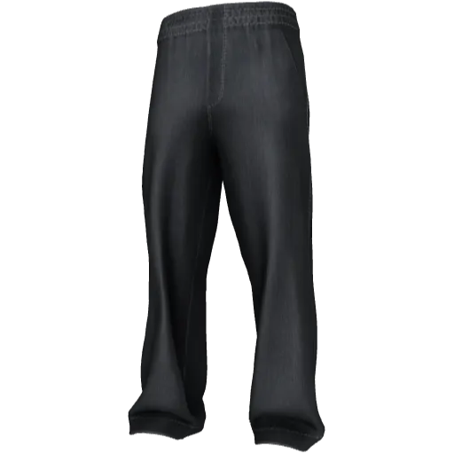 Черные свободные спортивки