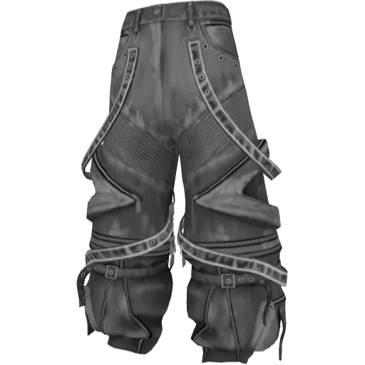 Серые модульные штаны QQIH