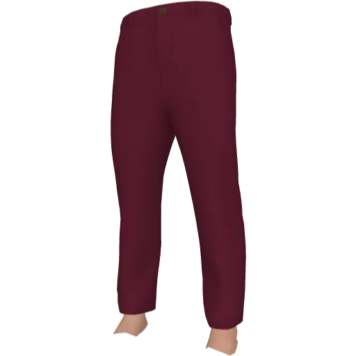 Красные университетские штаны 