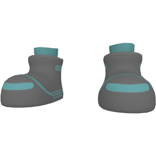 Серые большие ботинки