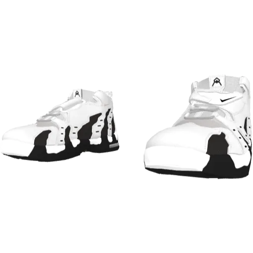 Черно-белые кроссовки Nice