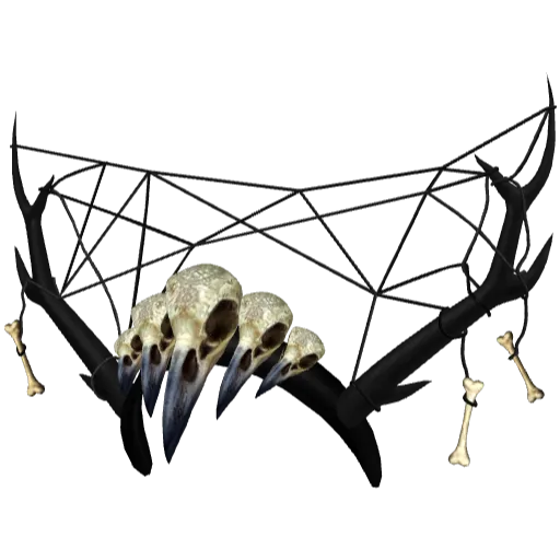 Светло-чёрные рога ведьмы