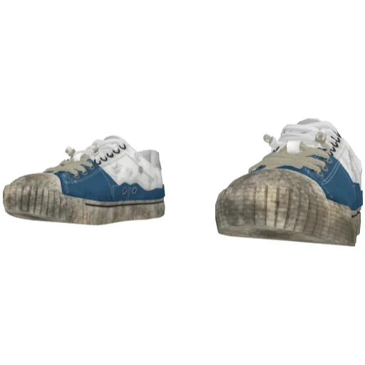 Синие дизайнерские кеды Margielo