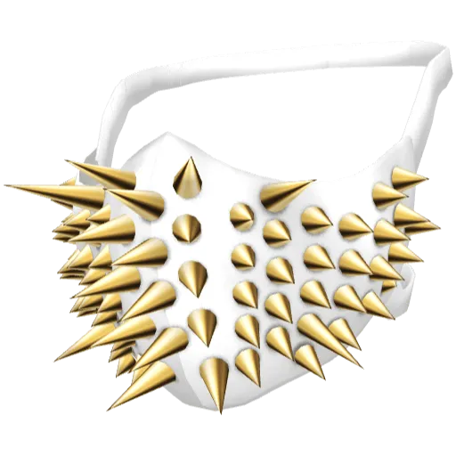 Белая маска с шипами (Luminoforo)