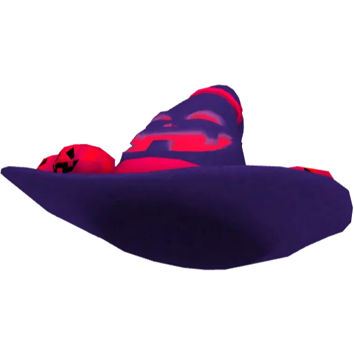 Фиолетовая шляпа ведьмы