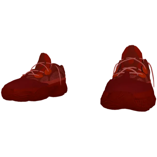 Красные кроссовки Abibas 900 (Luminoforo)