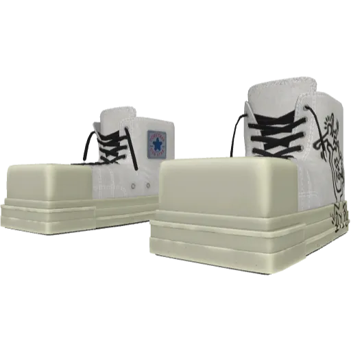 Белые кеды CONVEVSE Cubversion