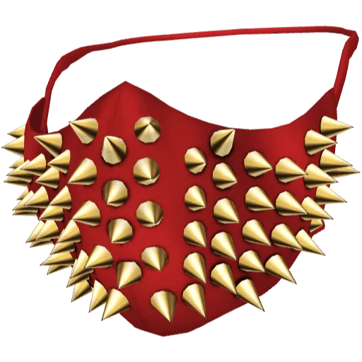 Красная маска с короткими шипами (Luminoforo)