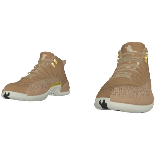 Бежевые высокие кроссовки Flow