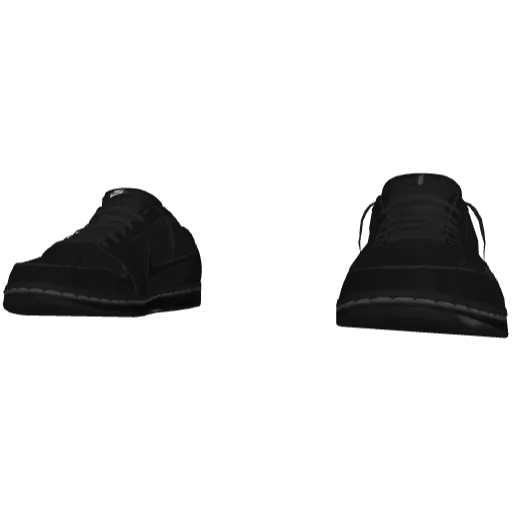 Черные кроссовки Nice Reverse Swoosh (Luminoforo)