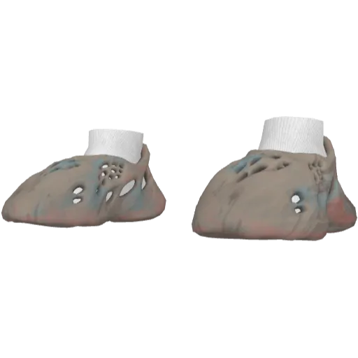 Бежевые кроссовки Abibas Yeez Foam
