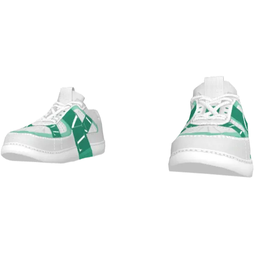 Зеленые кроссовки VLTO