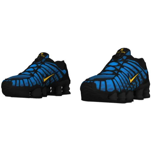 Nike Shox - Черно-розовый (7)