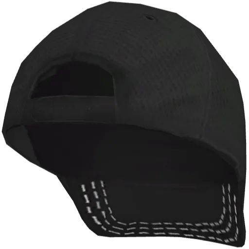 Чёрная кепка I <3 Hot Bebra (Обратная)