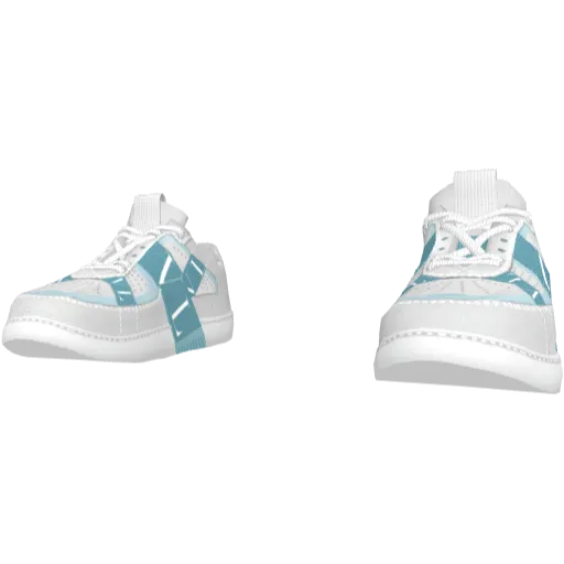 Голубые кроссовки VLTO