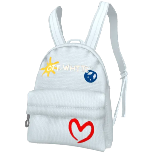 Белый рюкзак Ott-White