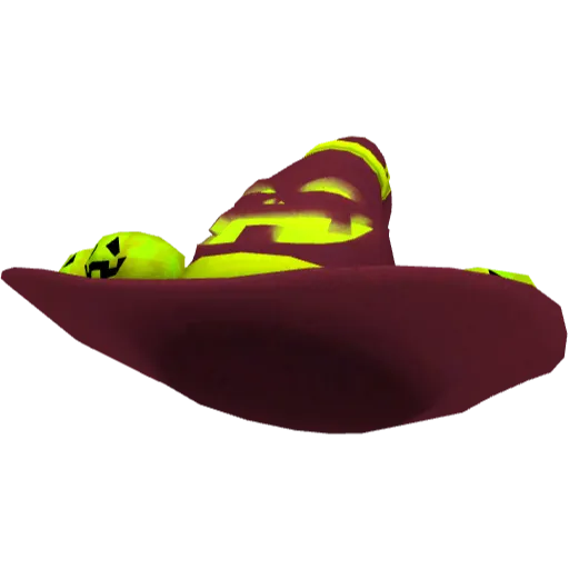 Бордовая шляпа ведьмы