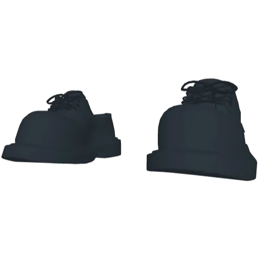 Темно-синие низкие ботинки Balemciaga