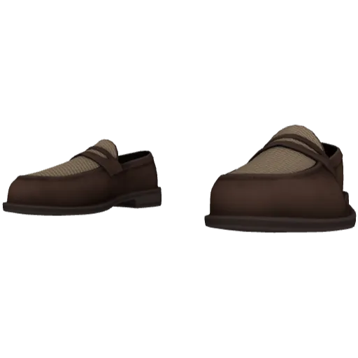 Коричневые лоферы