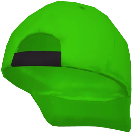 Зелёная кепка Nice (назад)