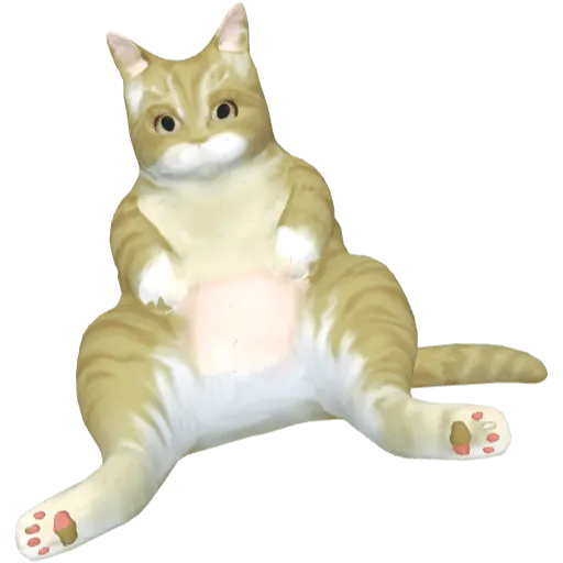 Кот на плечо желтый