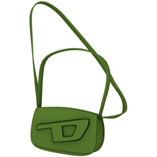 Зеленая сумка Disel