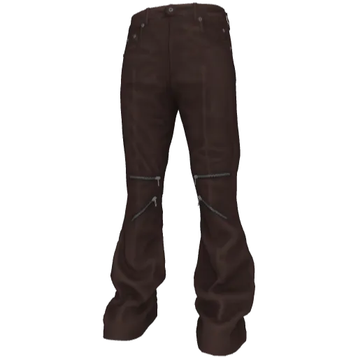 Коричневые штаны Rick Onens